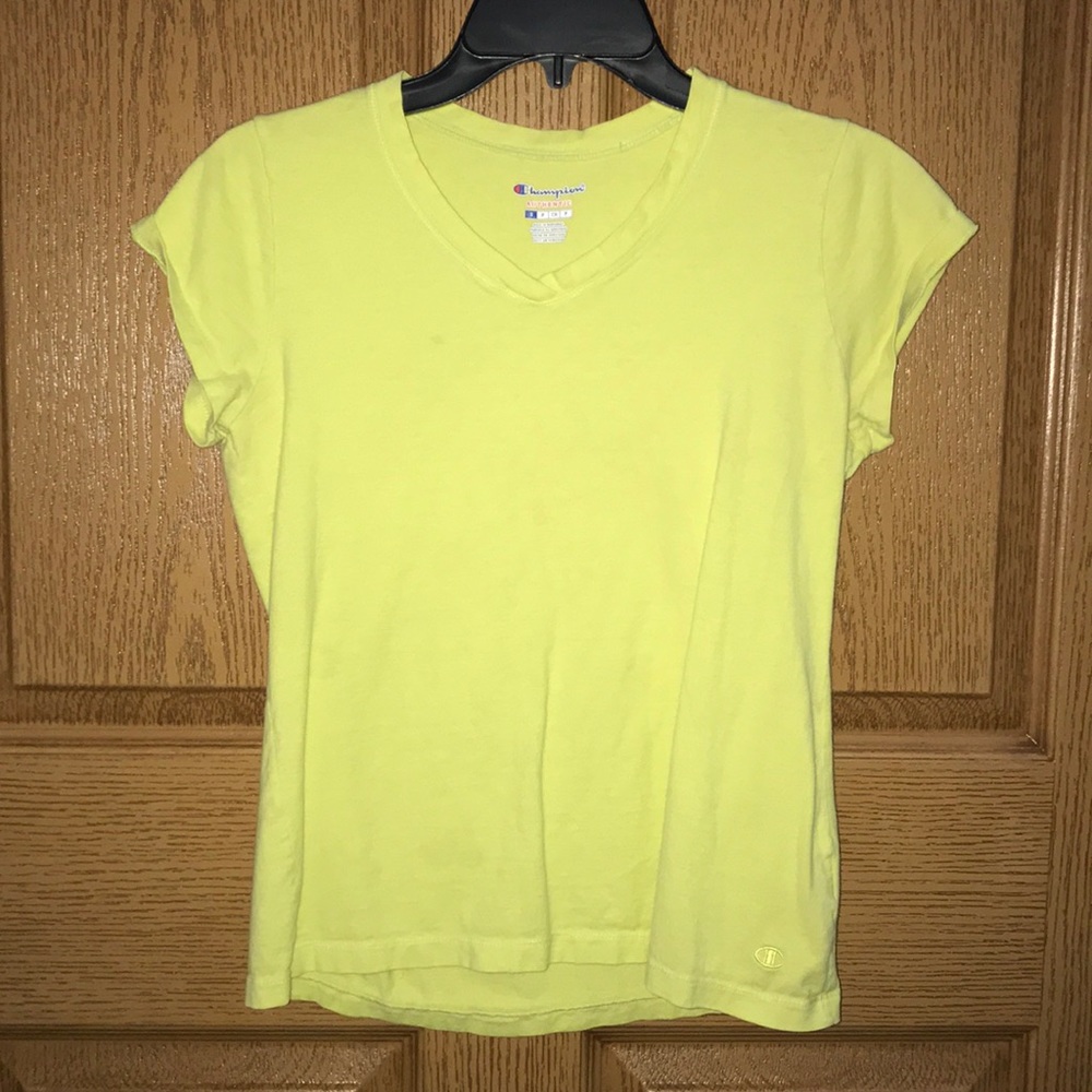 Yellow Champion T shirt